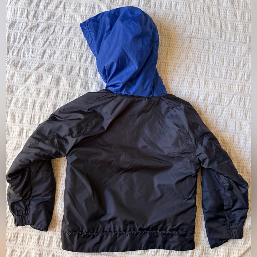 Nike Kids Blue and Black Raincoat - Picture 2 of 5